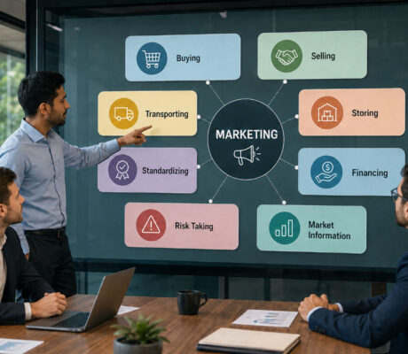What Are The Eight Functions Of Marketing
