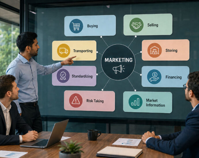 What Are The Eight Functions Of Marketing