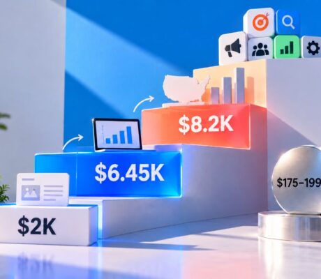 Marketing agency pricing statistics showing retainers and hourly rates in 2026