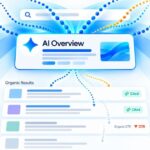 AI Overview affecting organic CTR and cited search results