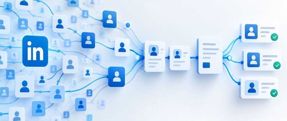 SEO consultant building a LinkedIn client pipeline with prospects and proposals